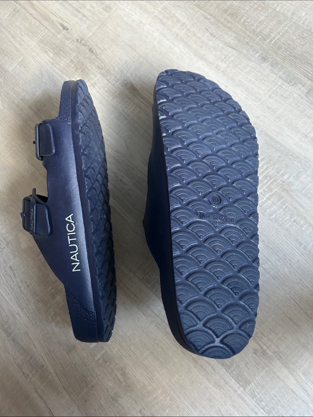 NÁUTICA Plastic Sandals Size 10 Comfort Sandal Slip-on Adjustable
Waterproof - Picture 6 of 10